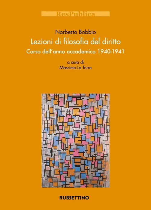 Cover for Norberto Bobbio · Lezioni Di Filosofia Del Diritto (Book)