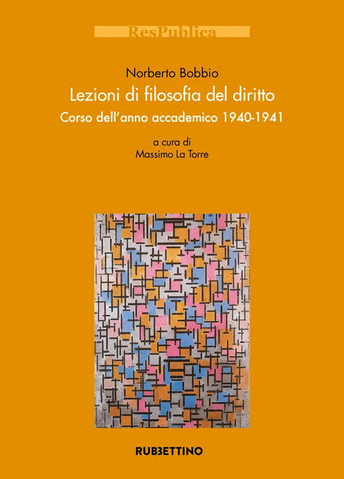 Cover for Norberto Bobbio · Lezioni Di Filosofia Del Diritto (Bog)