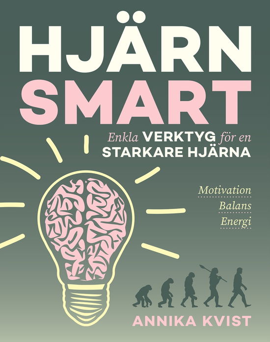 Cover for Annika Kvist · Hjärnsmart : enkla verktyg för en starkare hjärna (Hardcover Book) (2023)