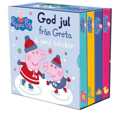 Greta Gris: God jul från Greta 4 små böcker - Neville Astley - Książki - Tukan Förlag - 9789180373760 - 4 sierpnia 2022