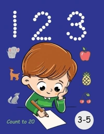Cover for Crystal Smith · 1 2 3 Count to 20 3 to 5 years old: Young children, toddlers, number matching (Paperback Bog) (2021)