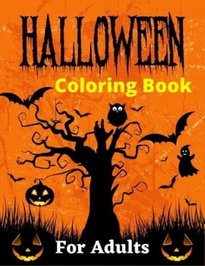 Cover for Ensumongr Publications · HALLOWEEN Coloring Book For Adults (Paperback Bog) (2021)