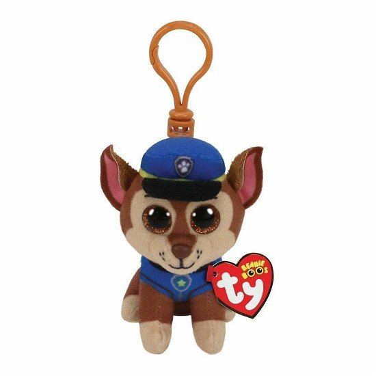 Cover for Ty Beanie · Ty Beanie Boo Sleutelhanger Paw Patrol - Chase (Legetøj)