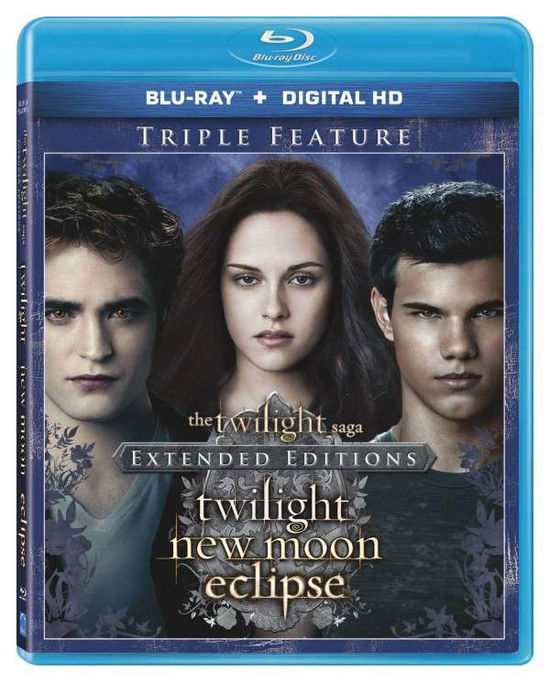 Cover for Twilight / New Moon / Eclipse (Blu-ray) (2015)