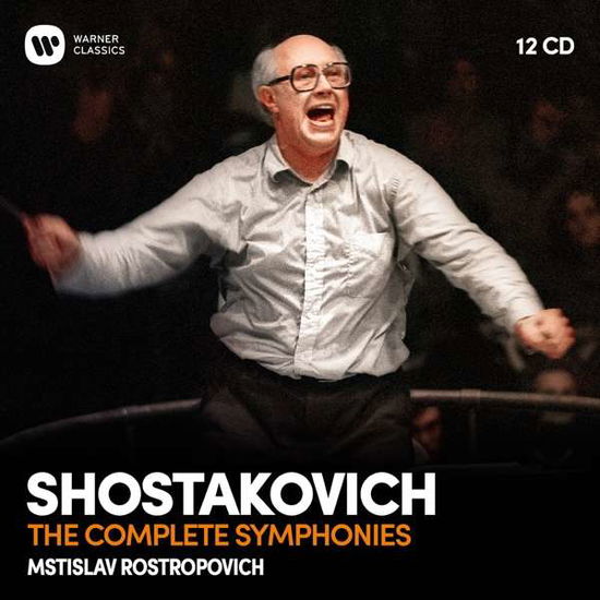 Shostakovich: The Complete Symphonies - Nso / Lso / Asom / Rostropovich - Muziek - WARNER CLASSICS - 0190295460761 - 30 augustus 2019