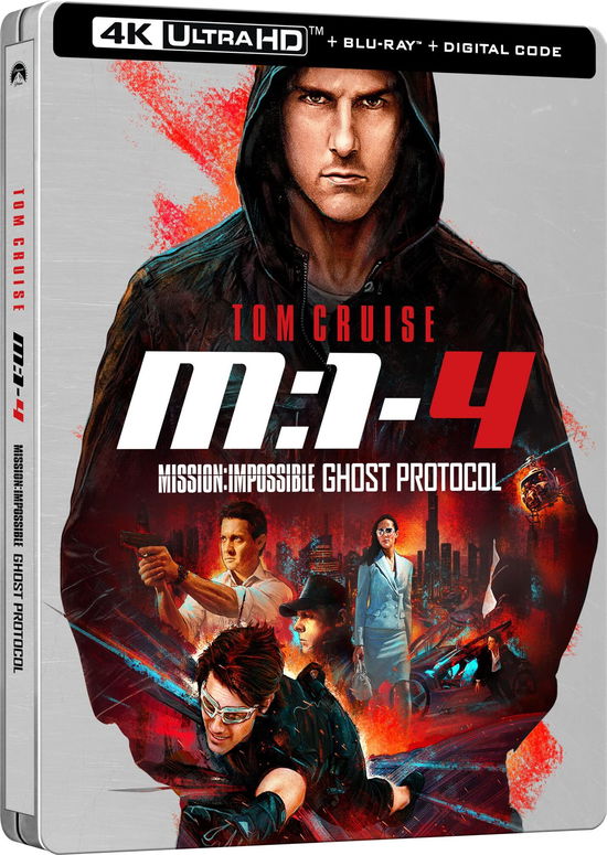 Cover for Mission: Impossible Ghost Protocol (4K Ultra HD) [Steelbook edition] (2023)