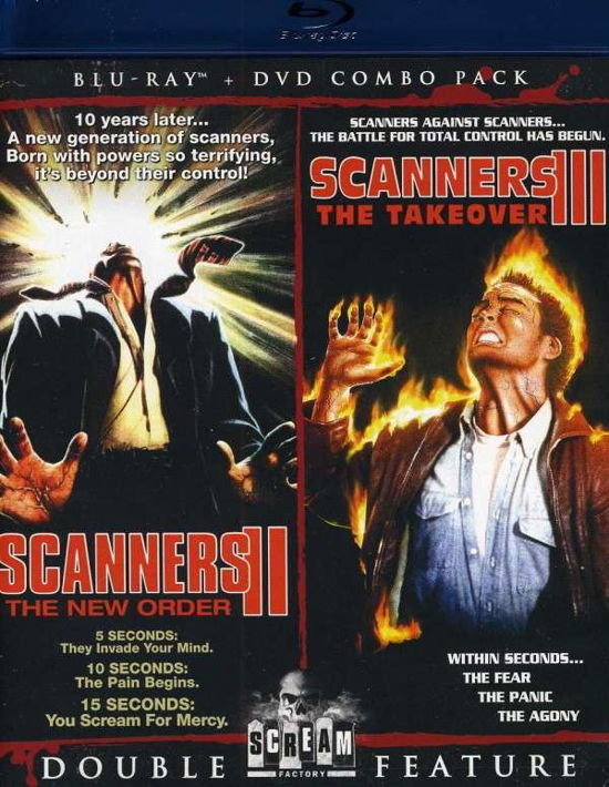 Cover for Scanners Ii: New Order / Scanners Iii: Take over (Blu-ray) (2013)