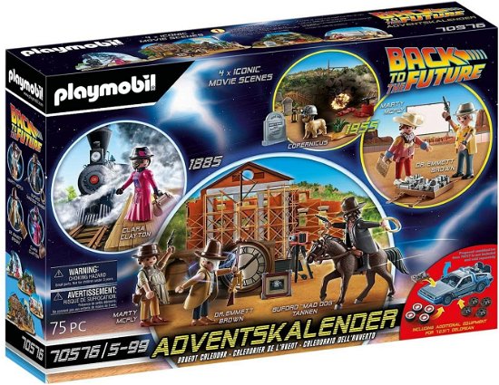 Cover for Playmobil · Adventskalender Back to the Future Playmobil (70576) (Spielzeug)