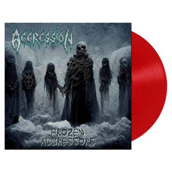 Cover for Aggression · Frozen Aggressors (Red Vinyl) (LP) (2023)