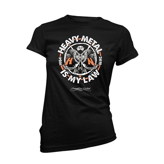 Helloween: Heavy Metal Law Front / Back Print (T-Shirt Donna Tg. XL) - Helloween - Merchandise - ATOMIC FIRE - 4063561036761 - 18. november 2022