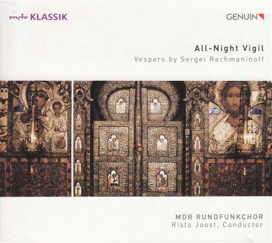 Cover for Rachmaninoff / Mdr Rundfunkchor / Joost · All Night Vigil (CD) (2017)