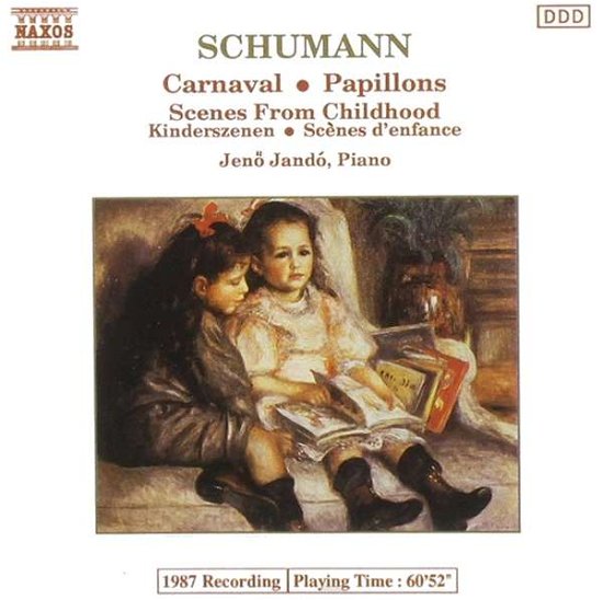 Cover for Jeno Jando · SCHUMANN: Carnaval / Papillons (CD) (1991)