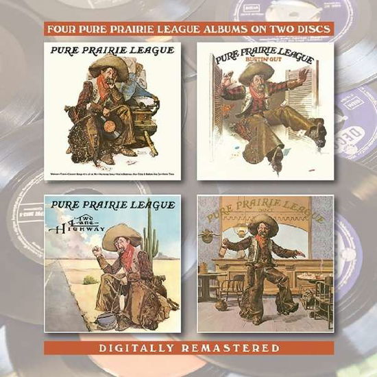 Pure Prairie League / Bustin Out / Two Lane Highway / Dance - Pure Prairie League - Music - BGO RECORDS - 5017261213761 - April 19, 2019