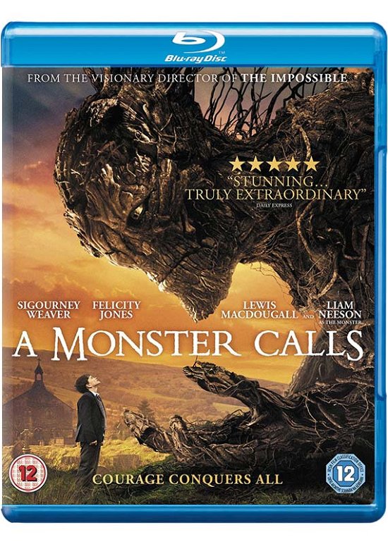 Cover for Monster Calls a BD · A Monster Calls (Blu-ray) (2017)
