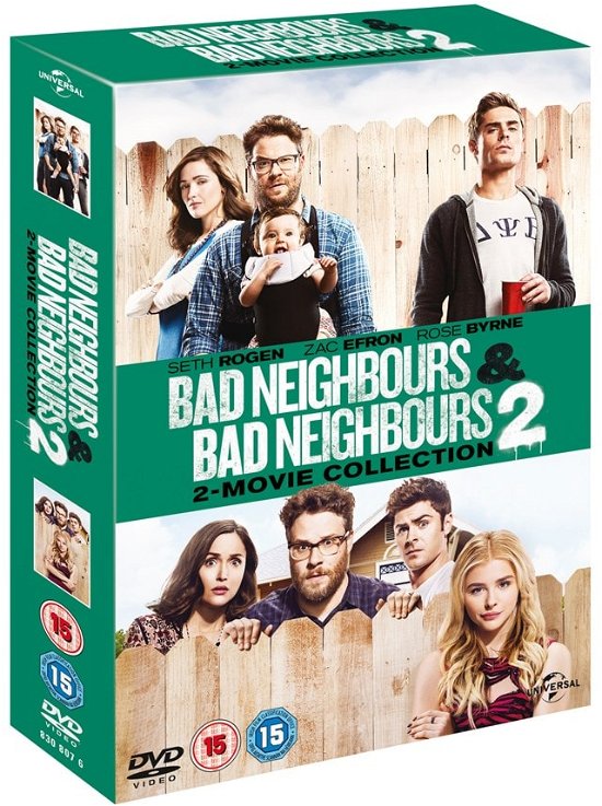 Cover for Bad Neighbours / Bad Neighbours 2 (DVD) (2016)