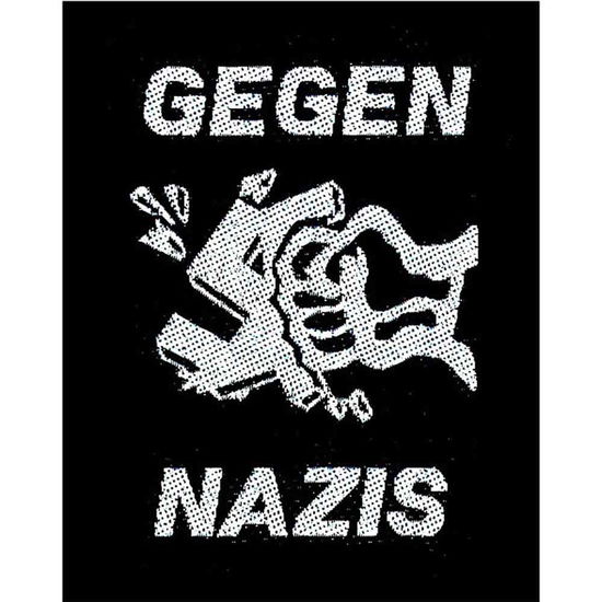 Generic Standard Patch: Gegen Nazis - Generic - Produtos - Razamataz - 5055339709761 - 15 de fevereiro de 2018