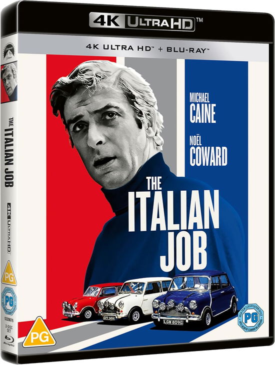 Cover for The Italian Job 1969 Uhd BD · The Italian Job (Blu-ray) (2025)