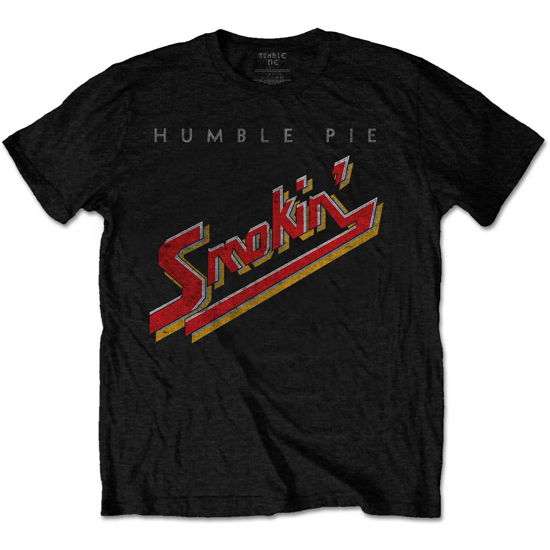Humble Pie Unisex T-Shirt: Smokin' Vintage - Humble Pie - Gadżety -  - 5056561046761 - 
