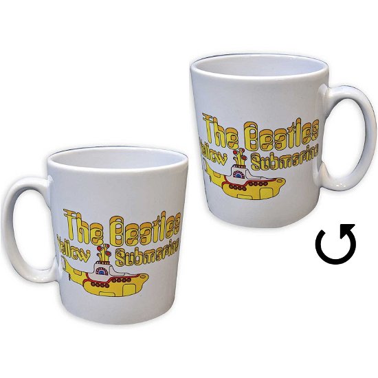 The Beatles Unboxed Mug: Yellow Submarine Logo & Sub - The Beatles - Merchandise -  - 5056737212761 - 