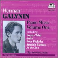 Cover for Galynin / Solovieva · Piano Music 1 (CD) (2008)