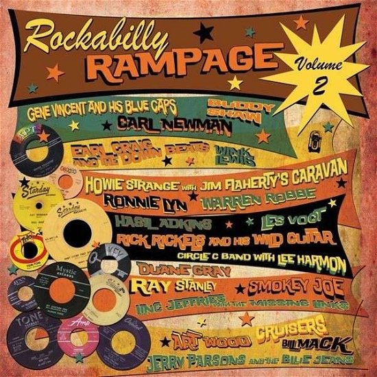 Rockabilly Rampage 2 - V/A - Musikk - EASY ACTION - 5060174955761 - 27. september 2013