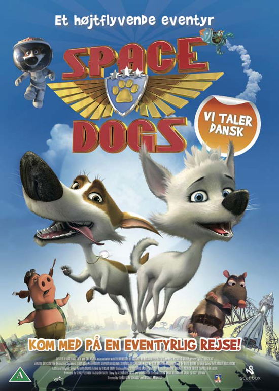 Space Dogs -  - Elokuva - hau - 5706102380761 - tiistai 29. toukokuuta 2012