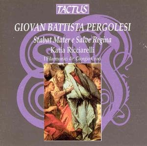 Cover for Pergolesi / Baroni · Stabat Mater E Salv (CD) (1996)