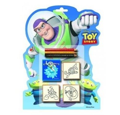 Blister Sagomato 3 Timbri - Toy Story  4 - Multiprint 11776 - Merchandise - Multiprint - 8009233117761 - 