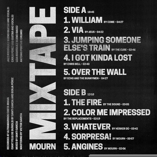 Mixtape - Mourn - Musique - SUBTERFUGE - 8436548895761 - 27 septembre 2019