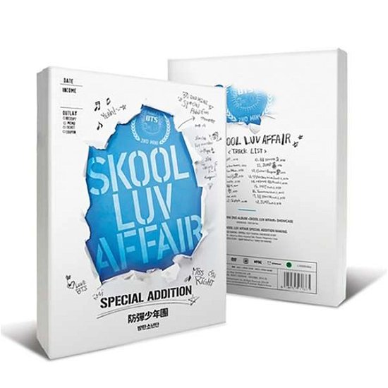 SKOOL LUV AFFAIR SPECIAL ADDITION  <CD+2 DVD> - BTS - Música - Big Hit Entertainment - 8804775137761 - 15 de outubro de 2020