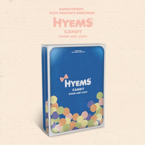2024 Season's Greetings  - Hyems Candy Warm And Cozy - KANG HYE WON - Produtos - 8D Ent. - 8809882362761 - 30 de dezembro de 2023