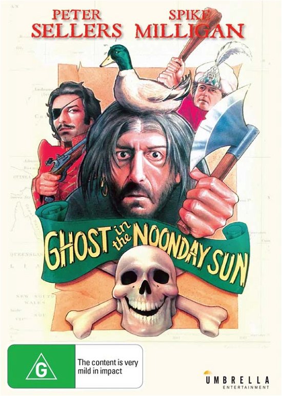 Cover for DVD · Ghost in the Noonday Sun (DVD) (2022)