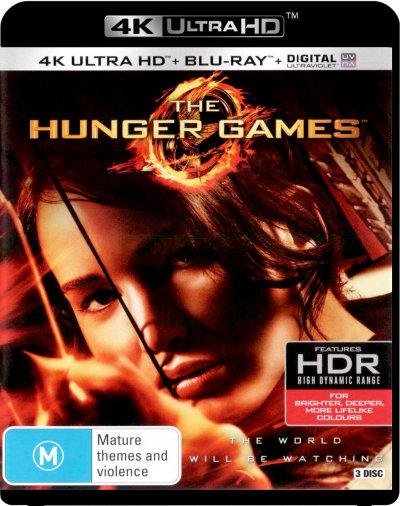 Cover for Hunger Games (4K UHD Blu-ray) (2016)