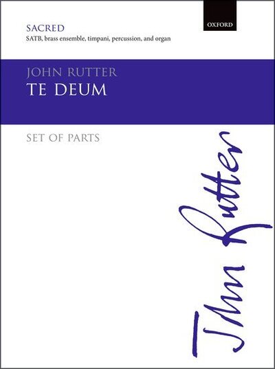 Te Deum -  - Books - Oxford University Press - 9780193513761 - September 8, 2024