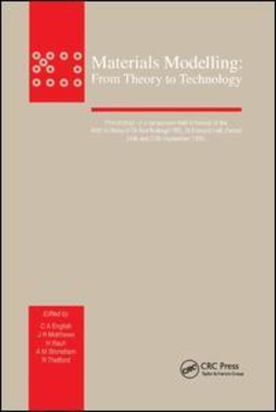 Cover for English · Materials Modelling: From Theory to Technology (Paperback Book) (2019)