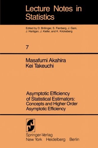 Cover for Masafumi Akahira · Asymptotic Efficiency of Statistical Estimators: Concepts and Higher Order Asymptotic Efficiency: Concepts and Higher Order Asymptotic Efficiency - Lecture Notes in Statistics (Taschenbuch) [Softcover reprint of the original 1st ed. 1981 edition] (1981)