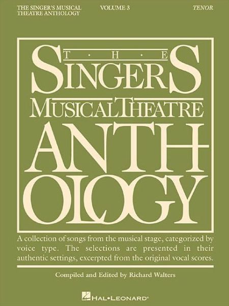 Cover for Richard Walters · Singers Musical Theatre. Tenor 3 (Paperback Book) (2000)