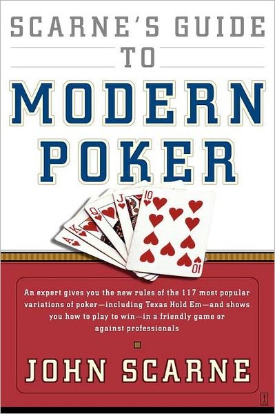 Cover for John Scarne · Scarne's Guide to Modern Poker (Paperback Book) [Reprint edition] (1984)