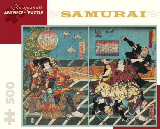 Samurai 500-Piece Jigsaw Puzzle - Pomegranate - Gadżety - Pomegranate Communications Inc,US - 9780764968761 - 15 września 2014