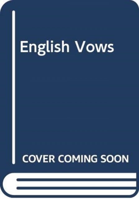 Cover for Vranjes  Vlasta · English Vows (Innbunden bok) (2020)