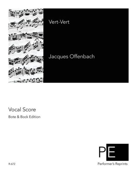 Cover for Jacques Offenbach · Vert-vert (Paperback Book) (2014)