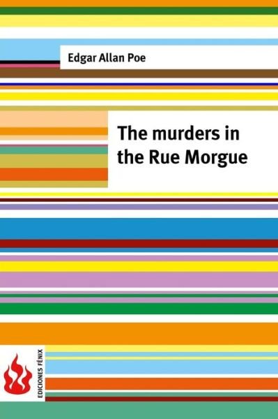 Cover for Edgar Allan Poe · The Murders in the Rue Morgue: (Low Cost). Limited Edition (Pocketbok) (2015)
