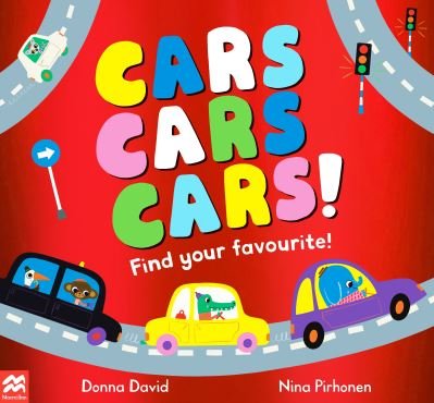 Cover for Donna David · Cars Cars Cars!: Find Your Favourite - 50 to Follow and Count (Paperback Book) (2022)