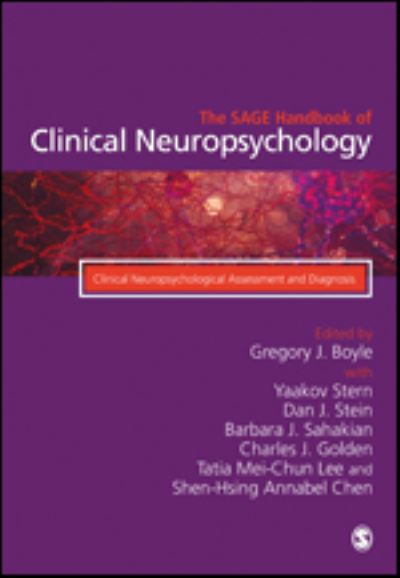 Cover for The SAGE Handbook of Clinical Neuropsychology: Clinical Neuropsychological Assessment and Diagnosis (Hardcover Book) (2023)