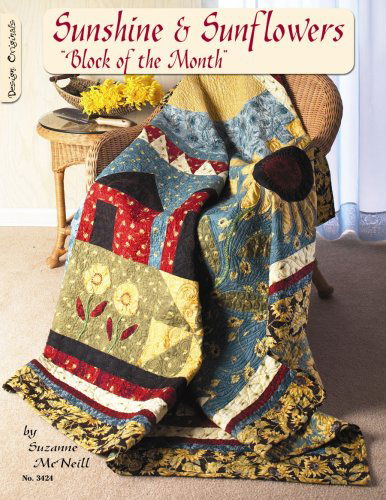 Cover for Suzanne Mcneill · Sunshine and Sunflowers: Block of the Month (Hardcover Book) (2008)