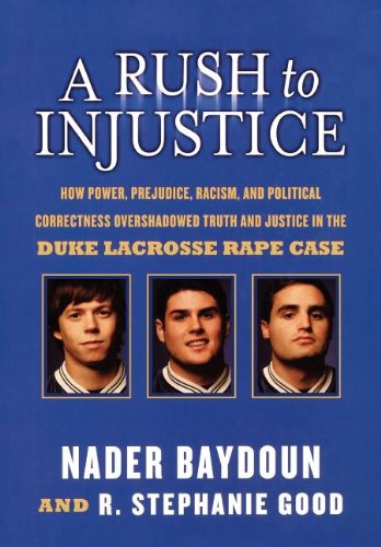 Cover for Nader Baydoun · A Rush to Injustice (Paperback Book) (2009)