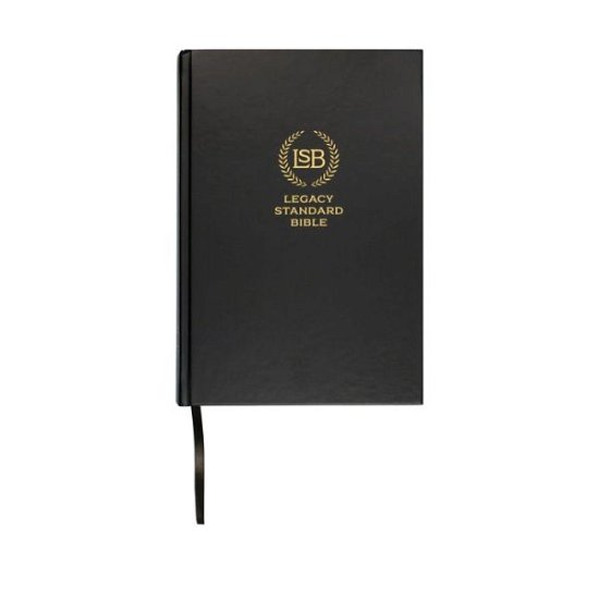 Cover for Steadfast Bibles · Legacy Standard Bible, Large Print Wide Margin Black Hardcover (Inbunden Bok) (2022)