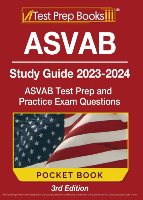 Cover for Joshua Rueda · ASVAB Study Guide 2023-2024 Pocket Book: ASVAB Test Prep and Practice Exam Questions [3rd Edition] (Paperback Book) (2023)