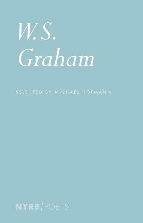 Cover for Michael Hofmann · W.S. Graham (Paperback Book) (2018)