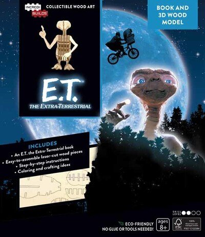 Cover for Insight Editions · IncrediBuilds: E.T. the Extra-Terrestrial Book and 3D Wood Model - Incredibuilds (Buch) (2020)